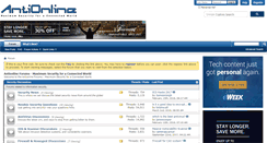 Desktop Screenshot of antionline.com